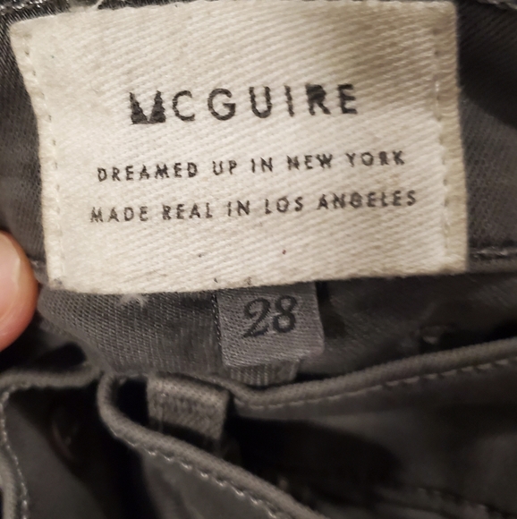 McGuire Denim Grey Skinny Jean Sz 28 - Picture 3 of 6